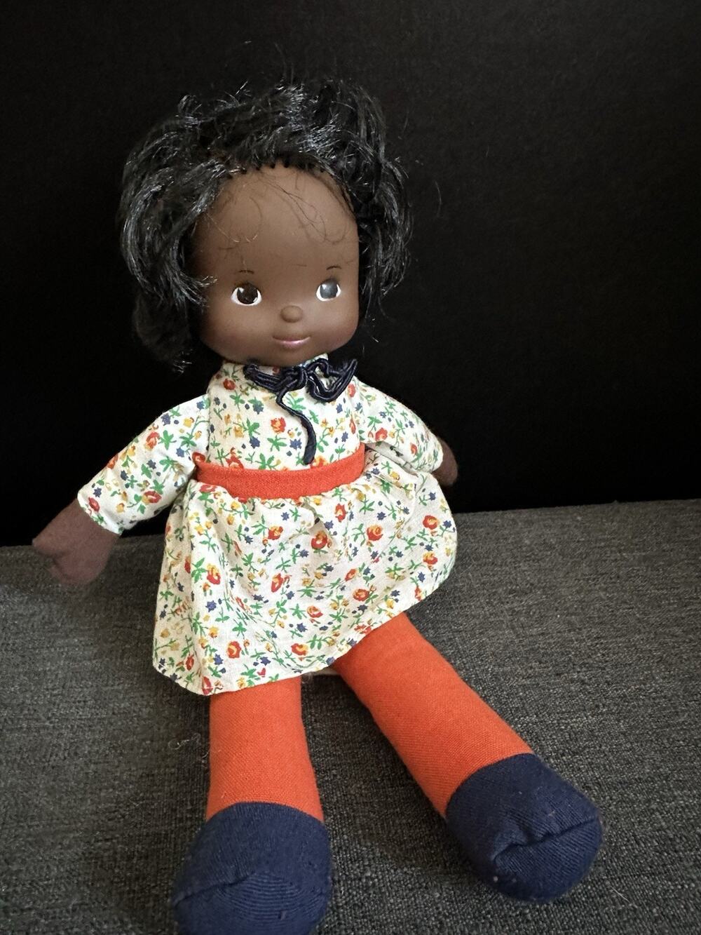 Vintage 1978 Fisher Price Kids Billie Doll #242 9” Original Outfit Skirt